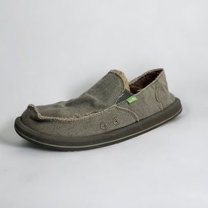 Sanuk Gray Loafers